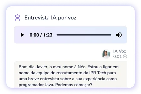 entrevista com IA