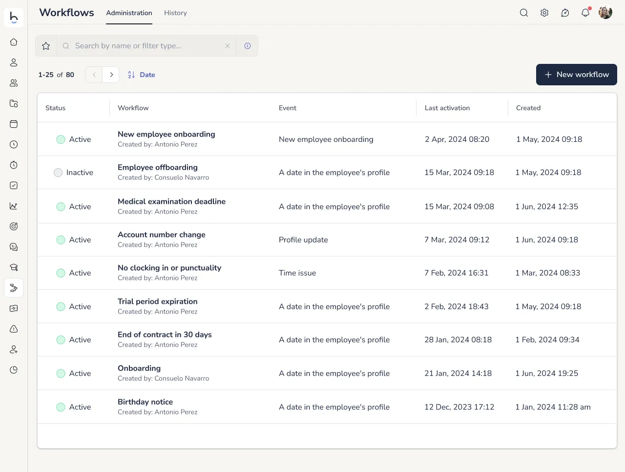HR Workflow Automation Software