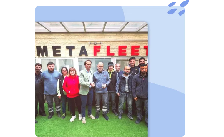 Oficina corporativa de Metafleet, empresa especializada en el sector de la automoción