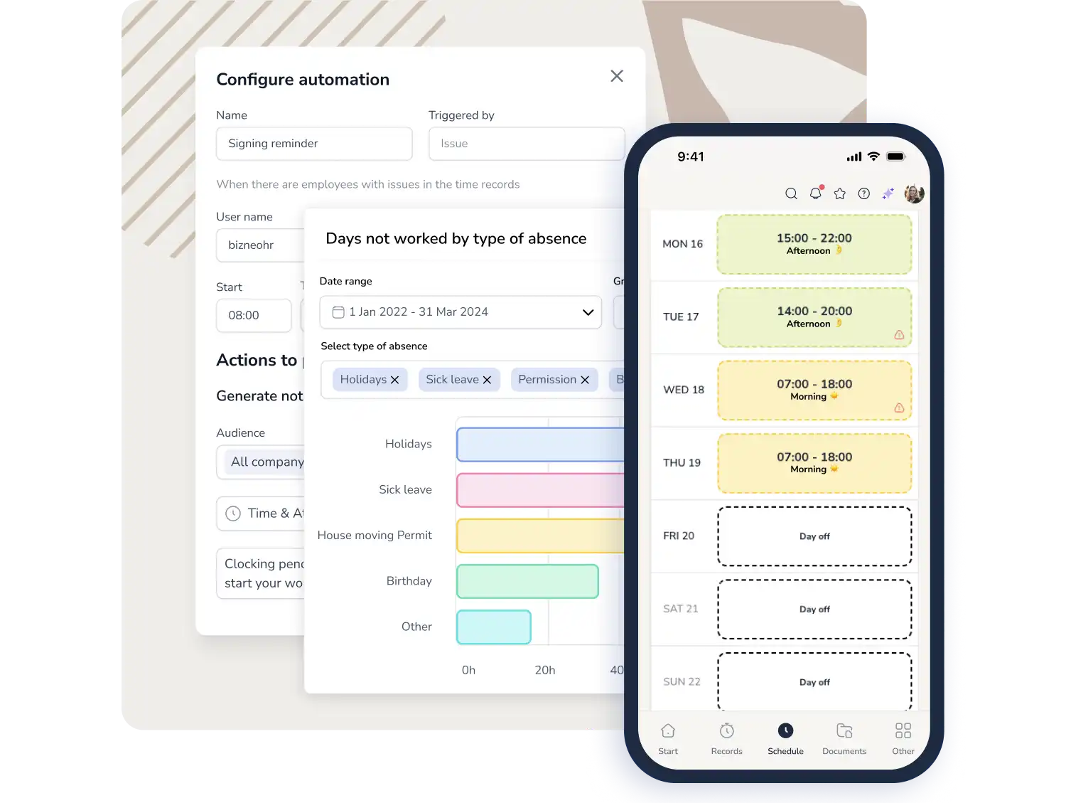 Time management system