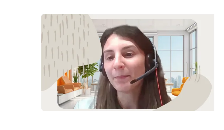 Jessica Patarino destacando como a implementação do Bizneo HR melhorou a relação com os candidatos