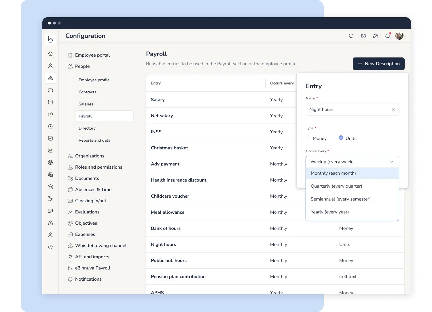 Pre-payroll software