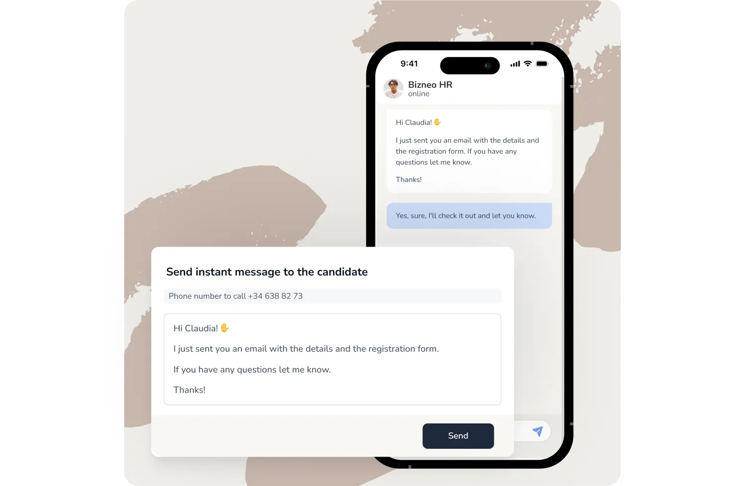 Recruitment and selection workflows