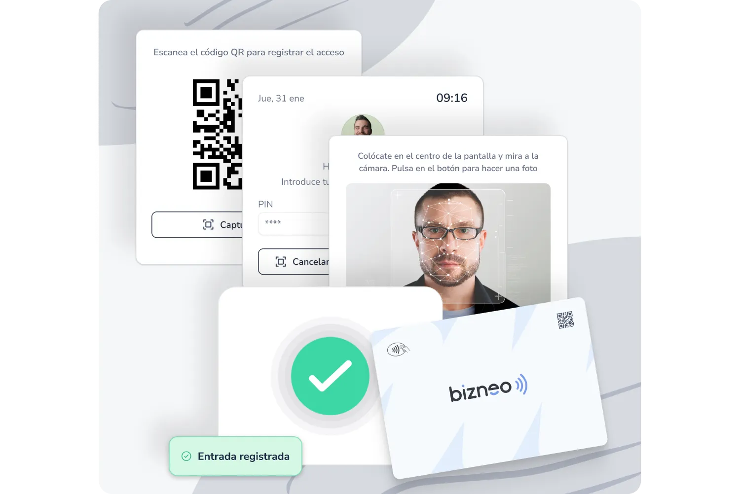 Sistemas de fichaje para control de presencia