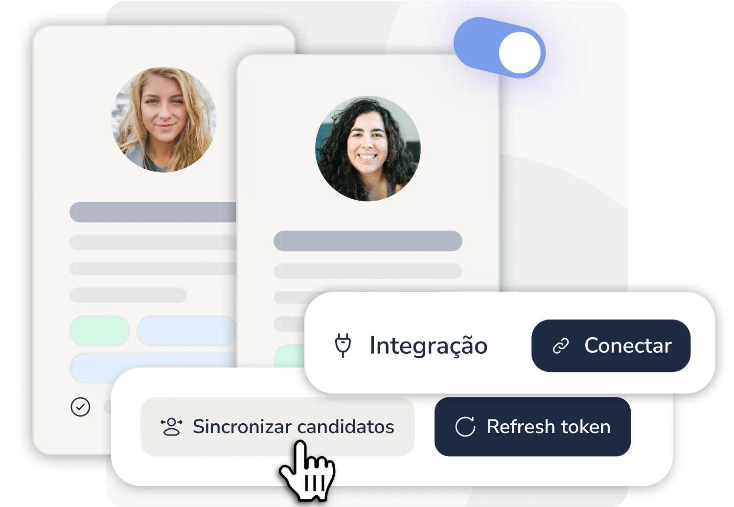 software de recrutamento com integração