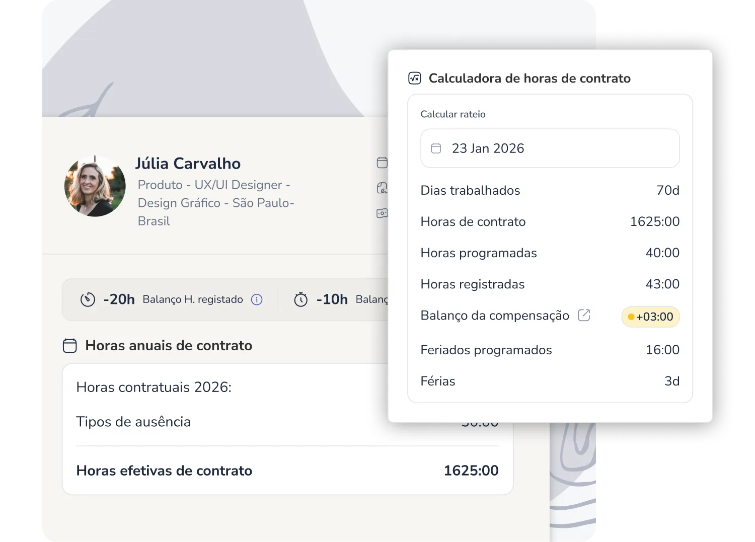 Calculadora de Rateio e Rescisões