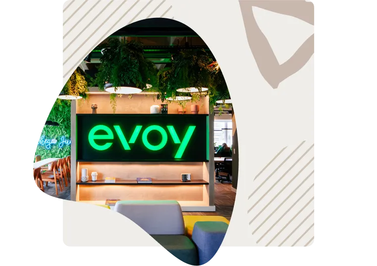 Oficina de Evoy, administradora de consorcios asociada de Bizneo
