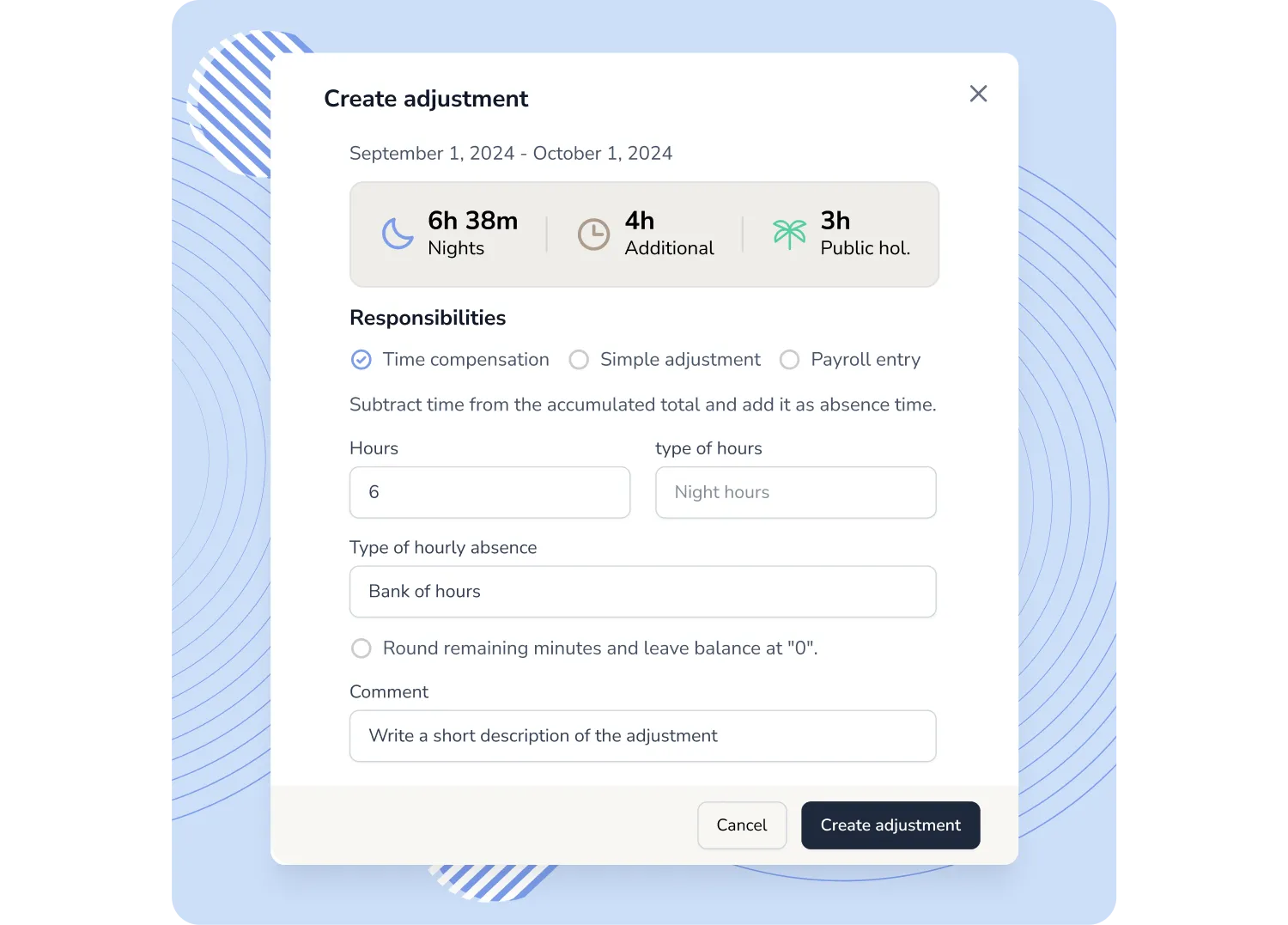 Overtime and compensation tracking