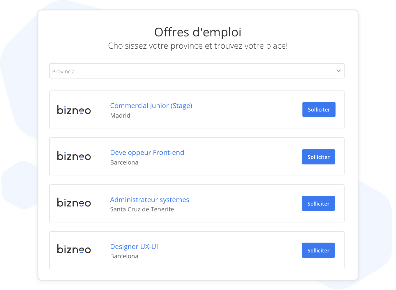 Portail de Ressources Humaines pour votre entreprise | Bizneo HR